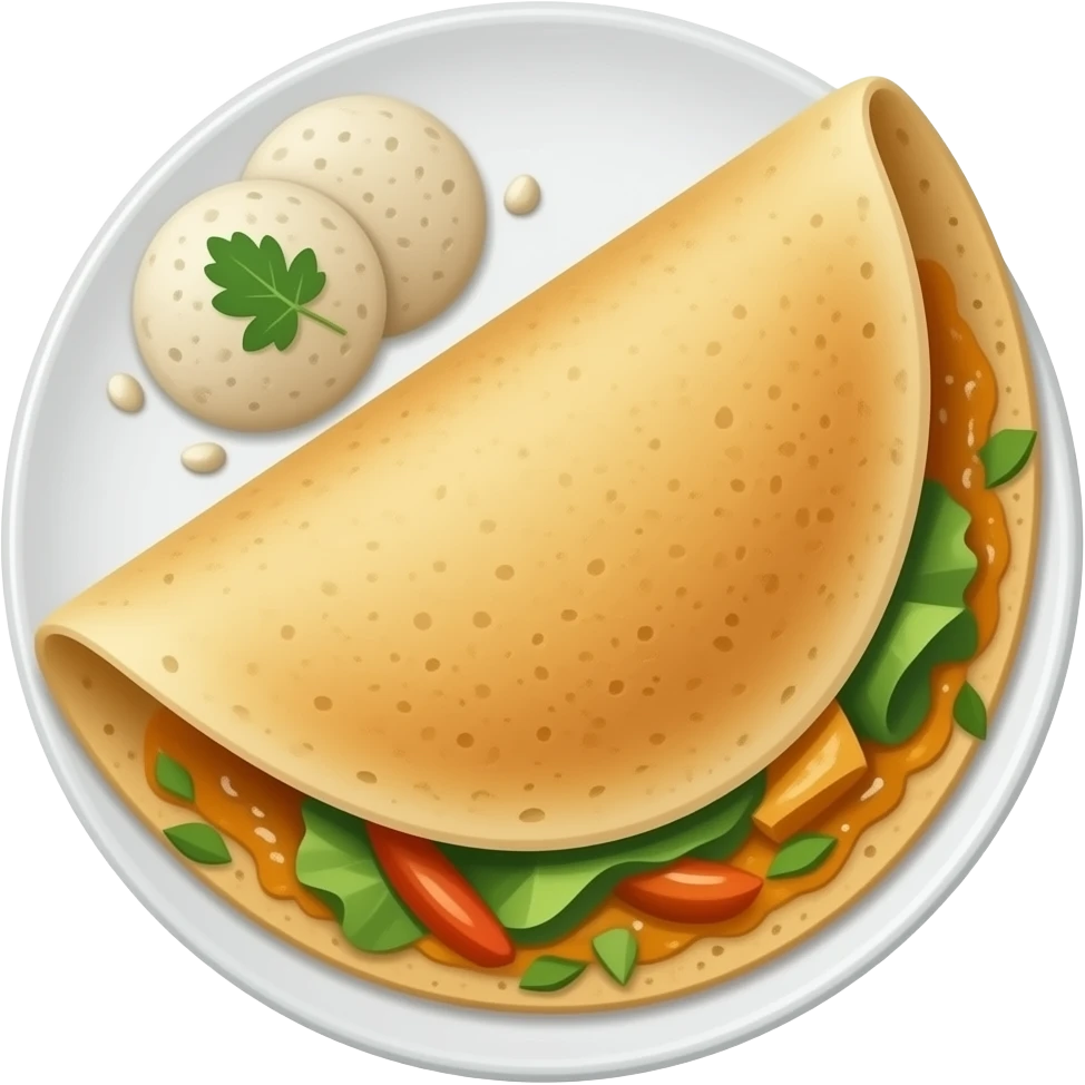 Masala dosa emoji