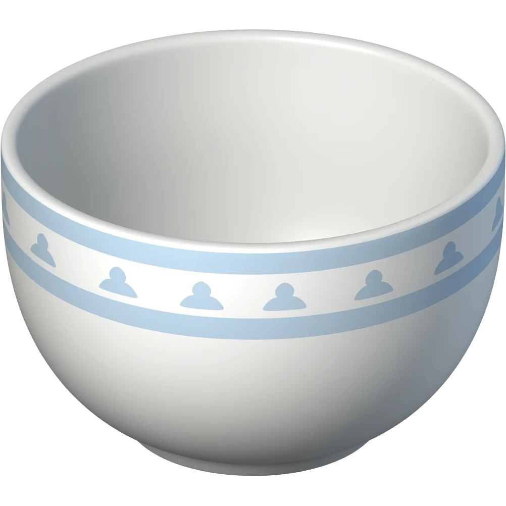 Bowl emoji above emoji