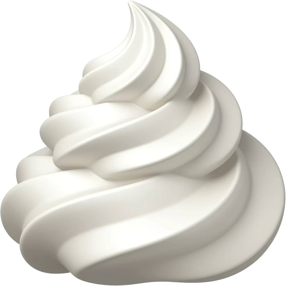 whipped cream emoji