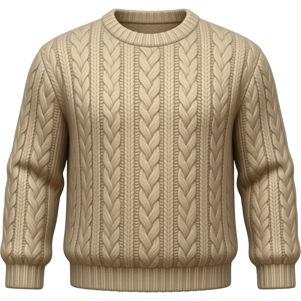 sweater emoji, thick black outline, simple cartoon, sticker emoji