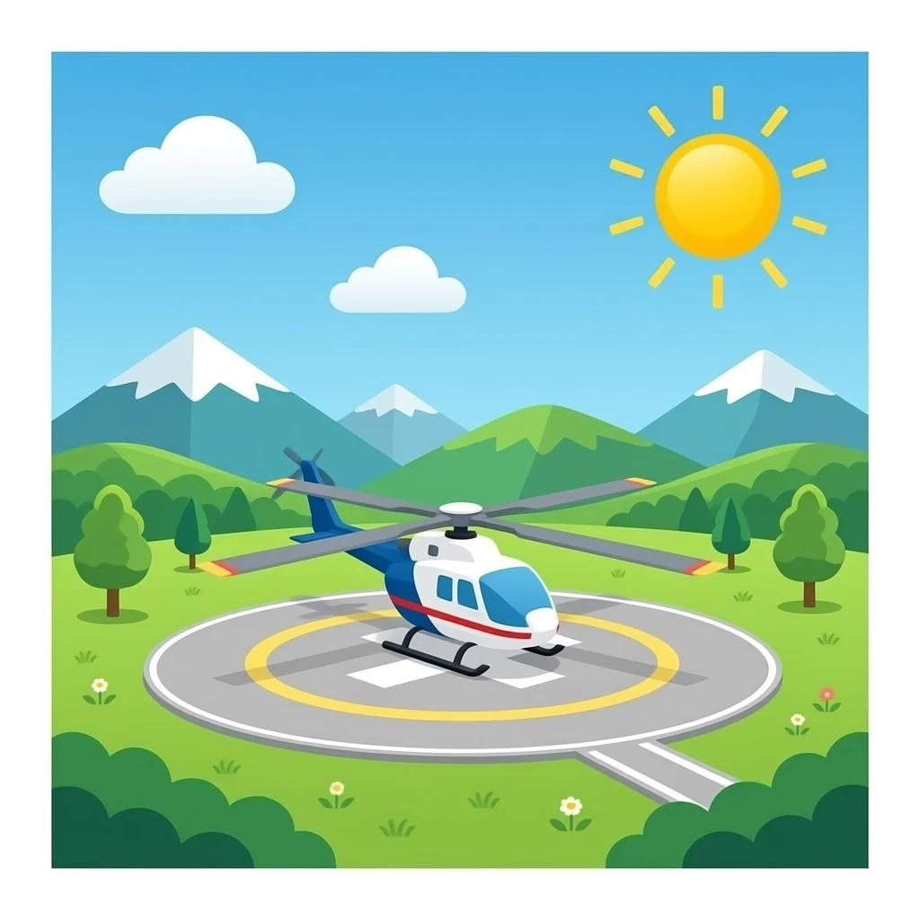 heliport emoji
