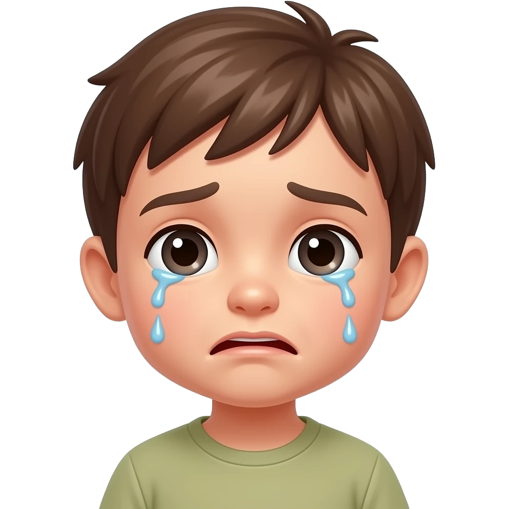 crying child emoji