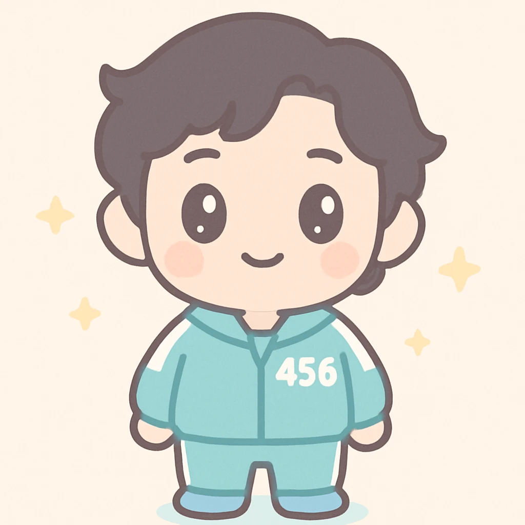 Player 456 From Squid Games emoji