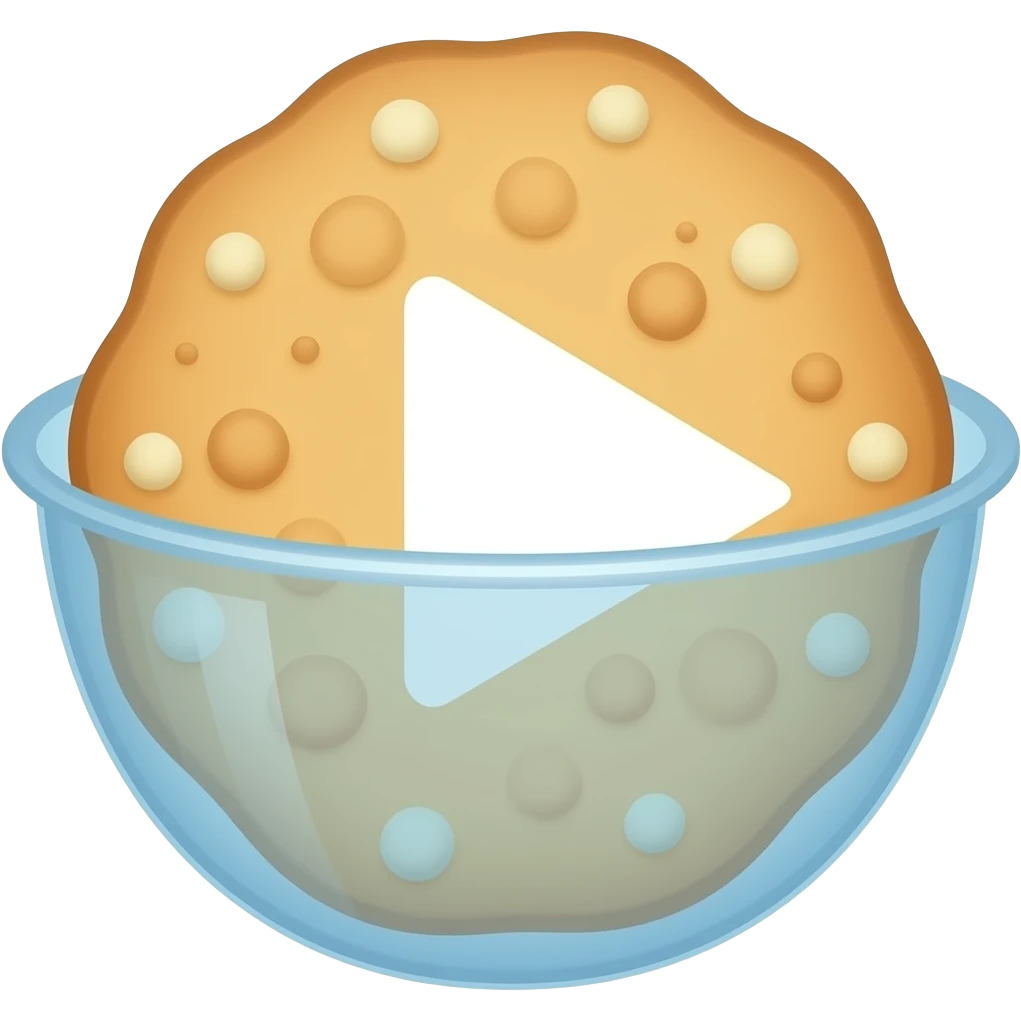 video de producción de galletas emoji