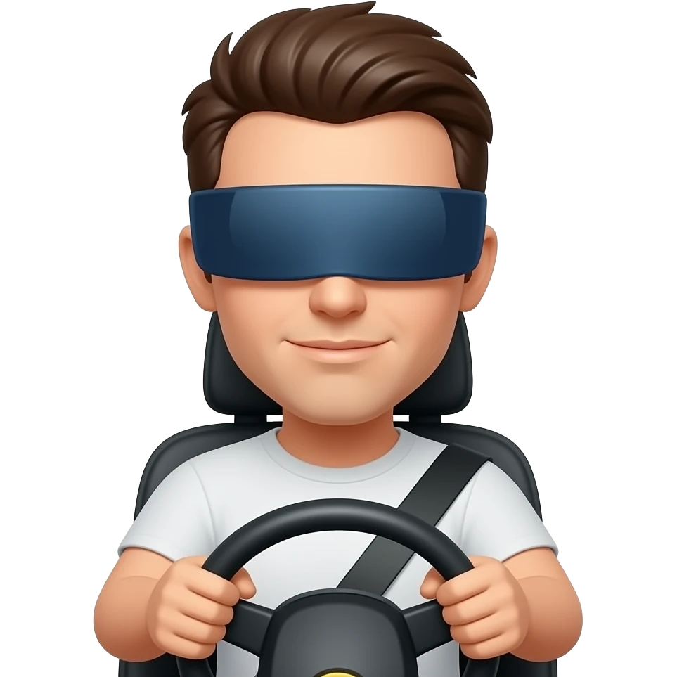 Blind effect emoji driver emoji