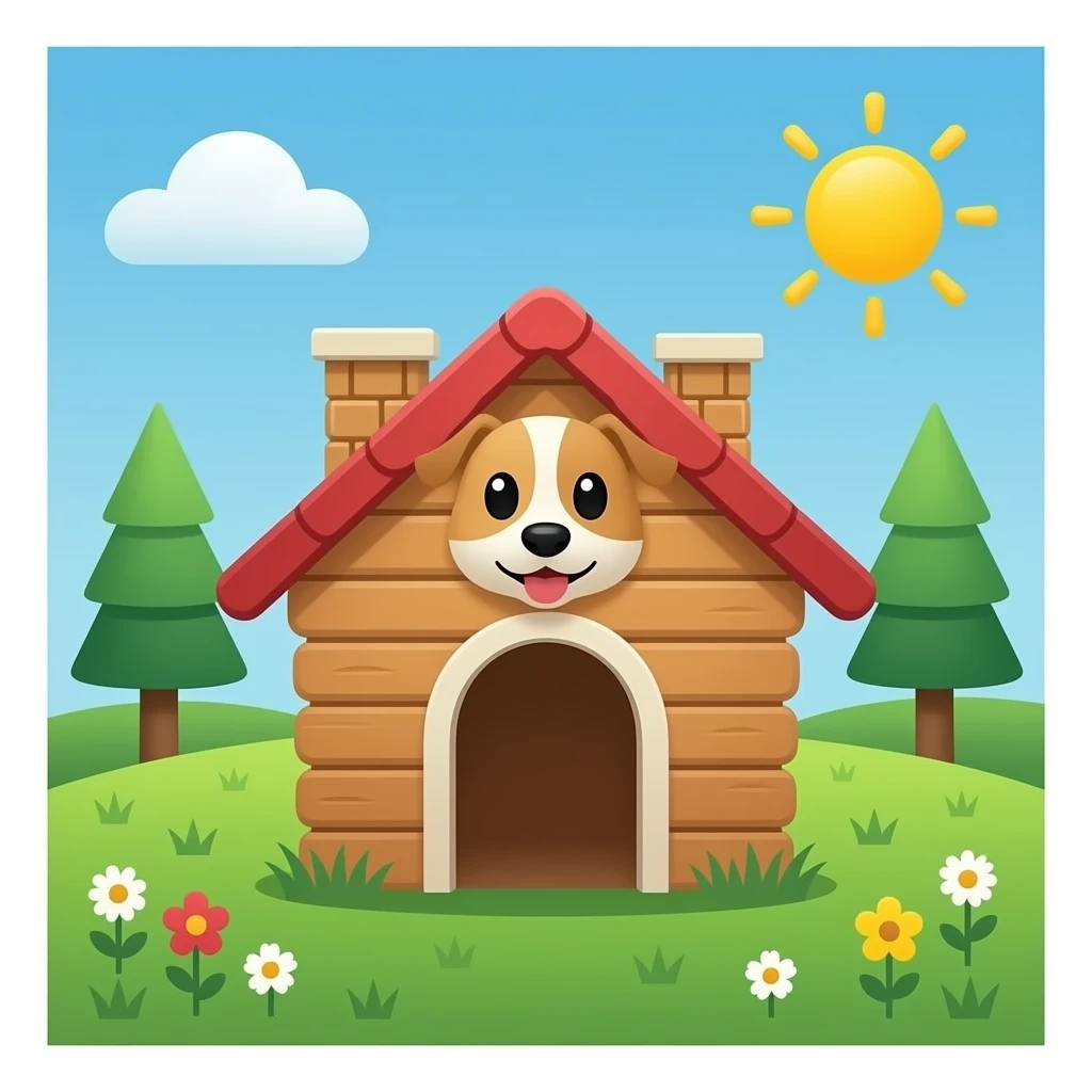 dog house emoji