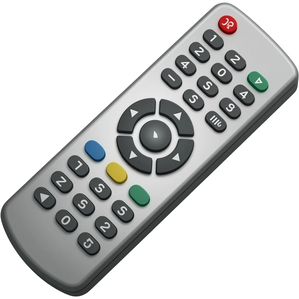 Tv remote emoji