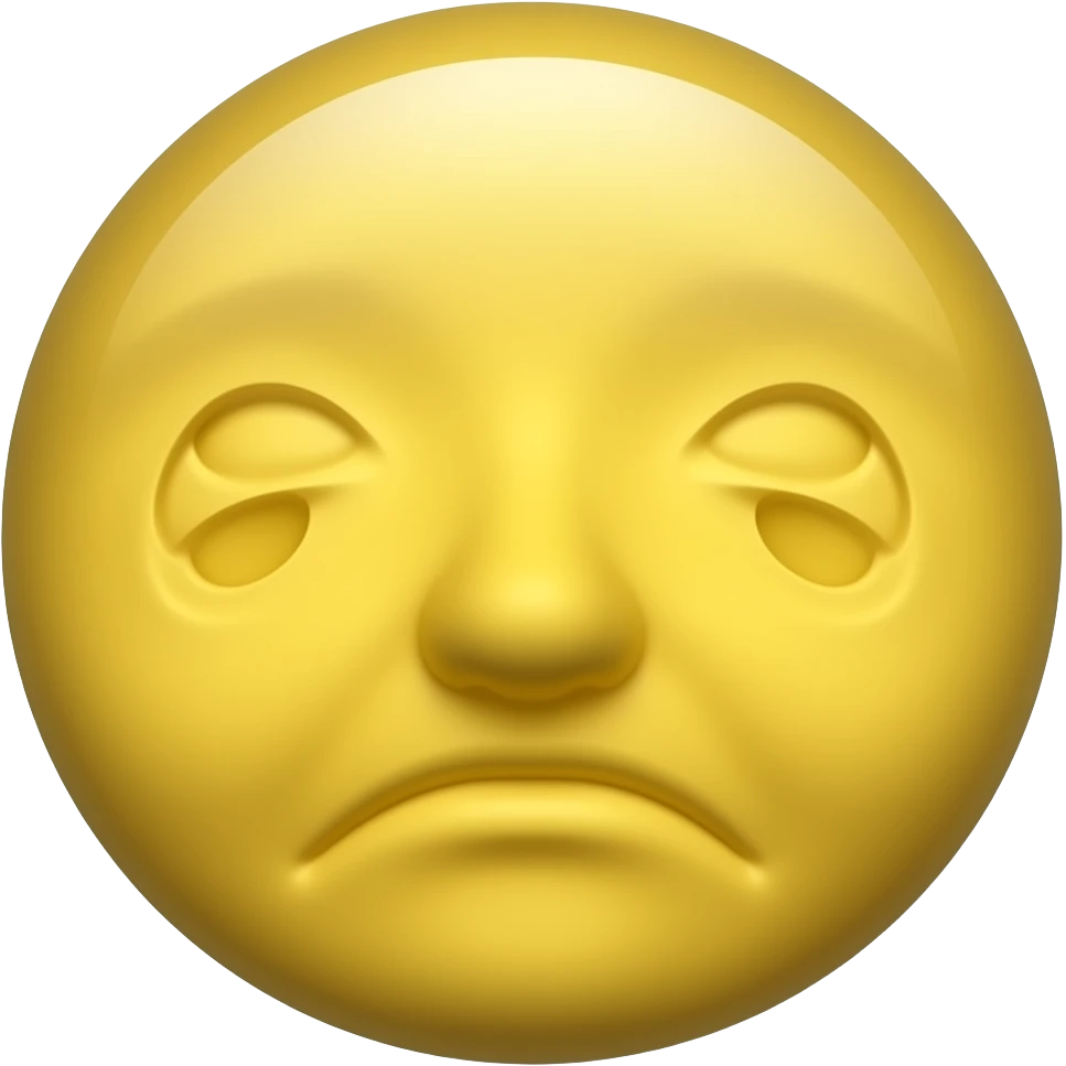 disfigured disturbing distorted swirl yellow emoji circle emoji