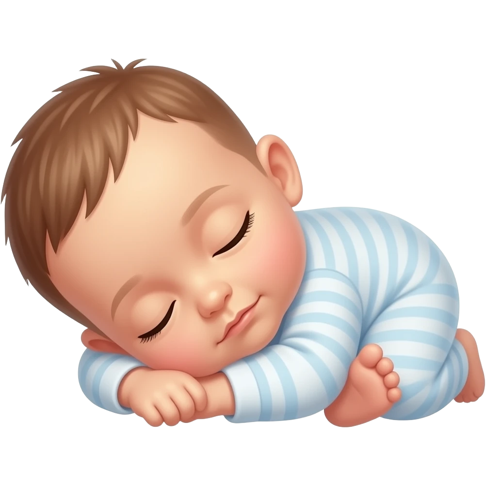 baby sleeping emoji