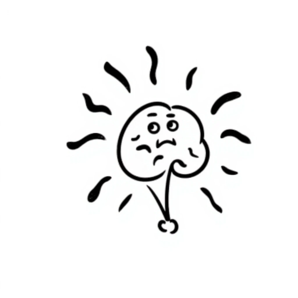 visual interpretation of stinky smell, hand drawn doodle style emoji