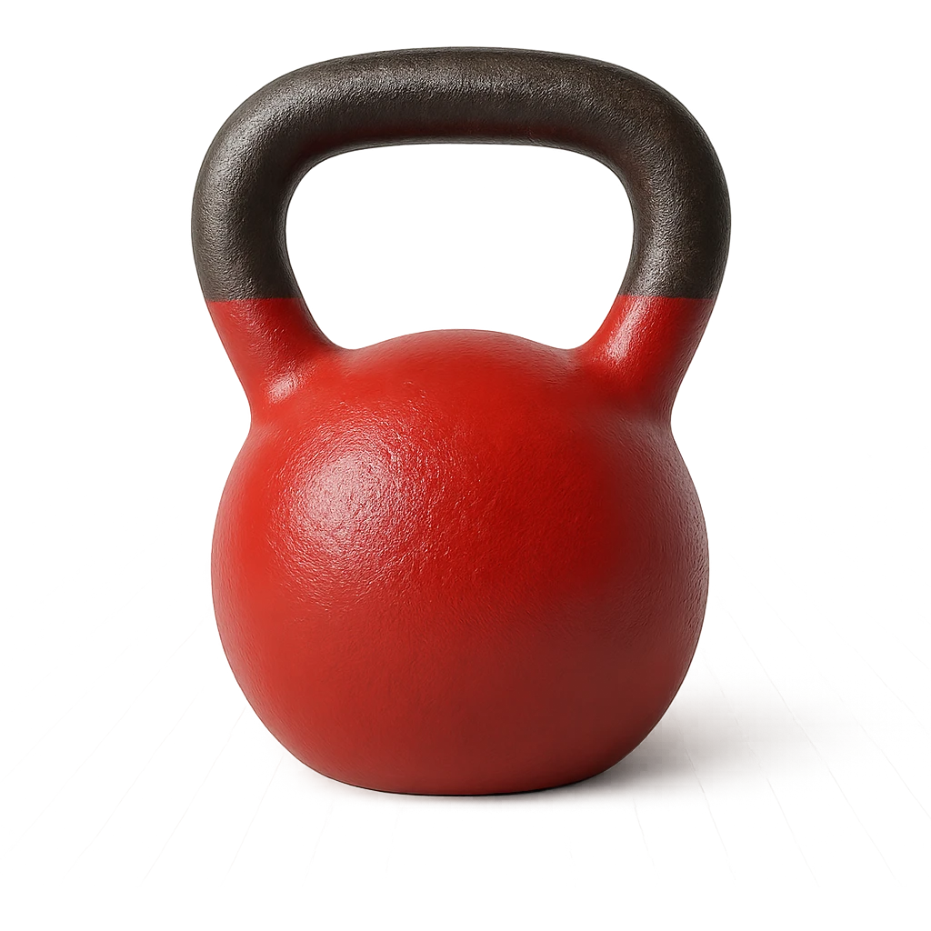 kettlebell rosso, iperrealistico 4k emoji