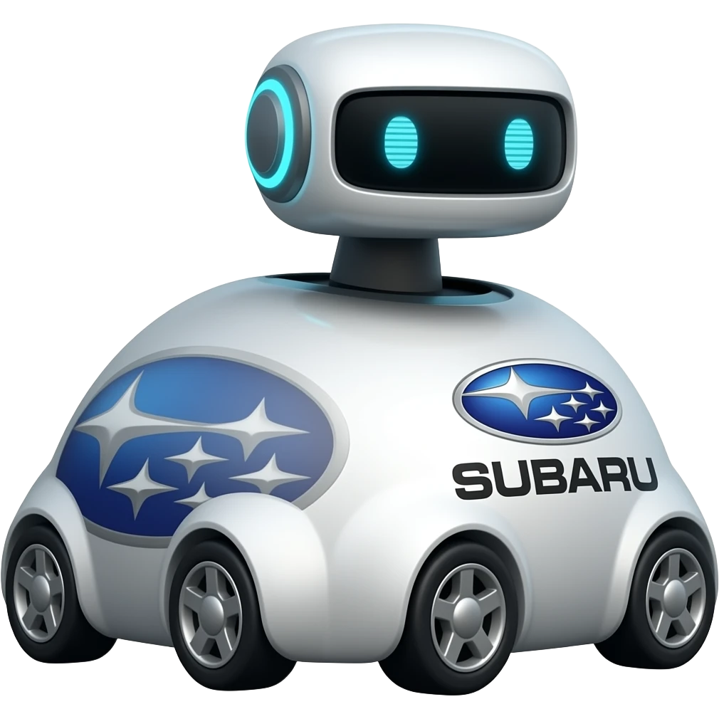 subaru delivery robot emoji