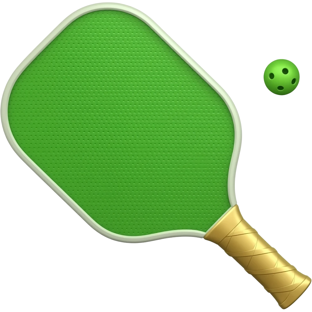 green  pickleball emoji