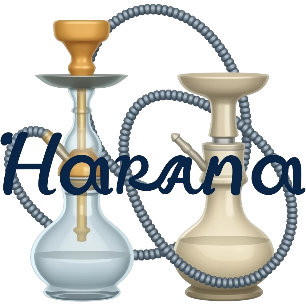 Make a text emoji with desi hookah text is Haryana emoji