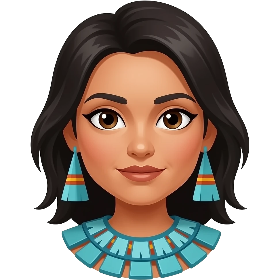 Guerrera azteca emoji