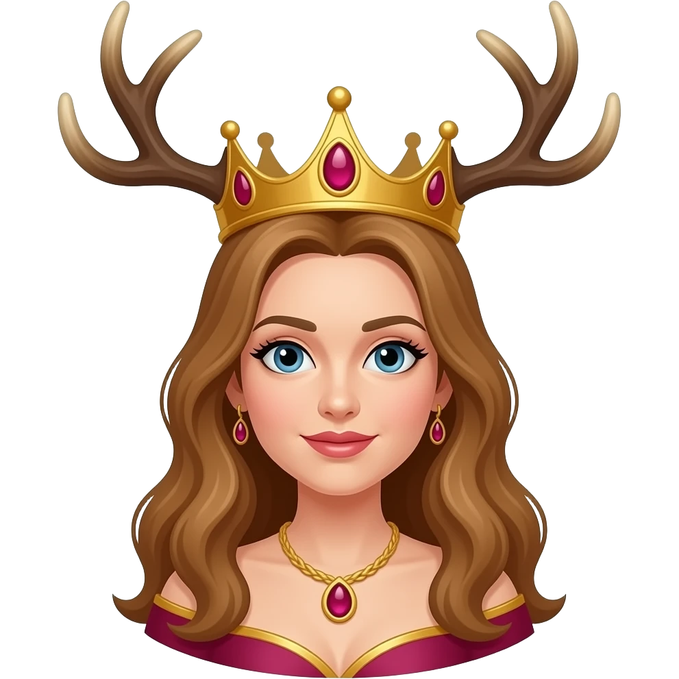 antler queen emoji