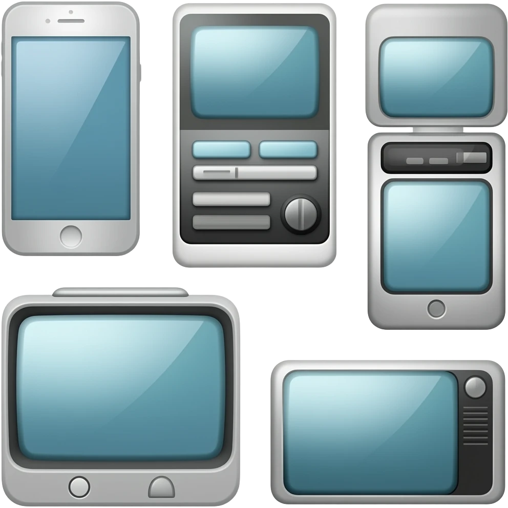 diferent devices emoji