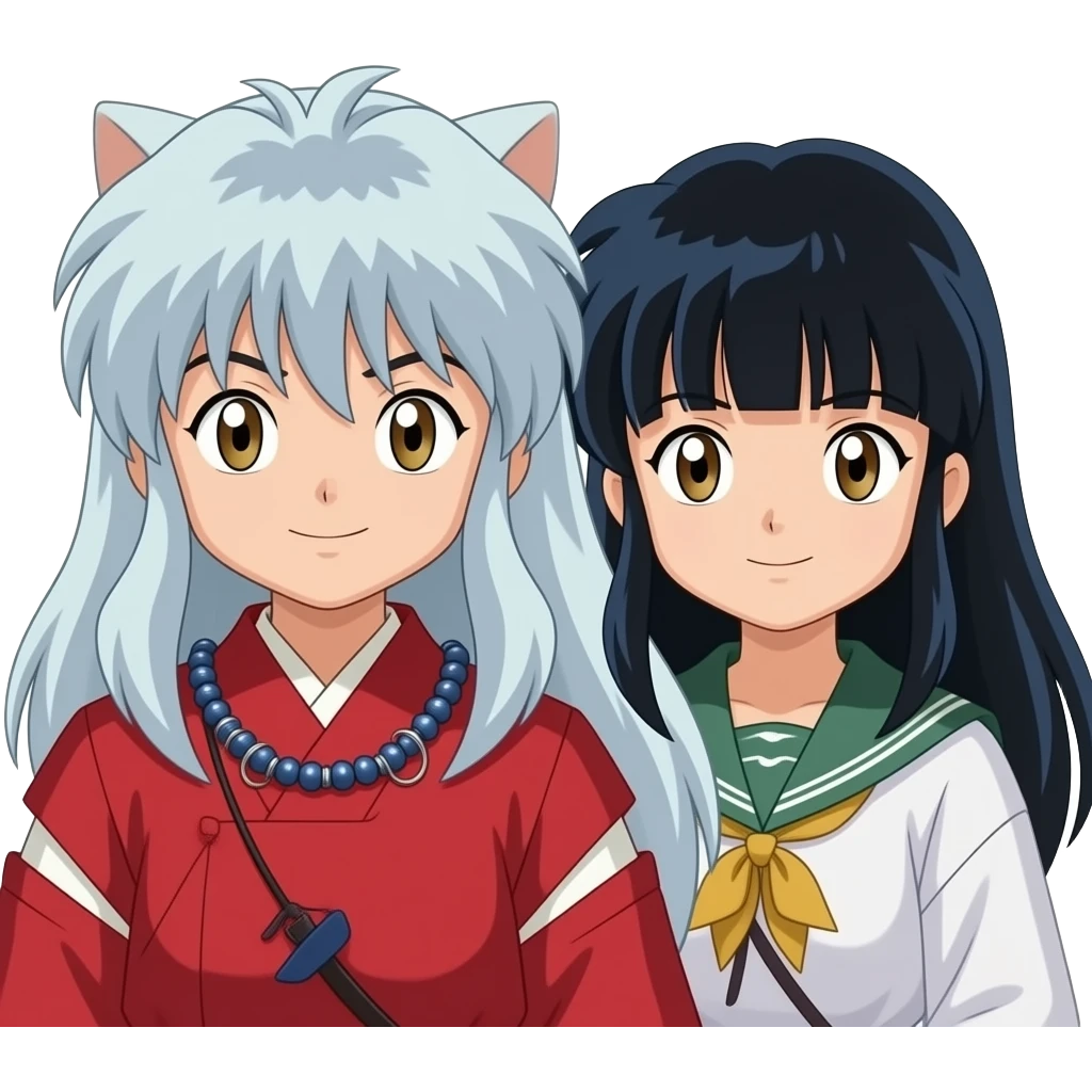 inuyasha and kagome emoji
