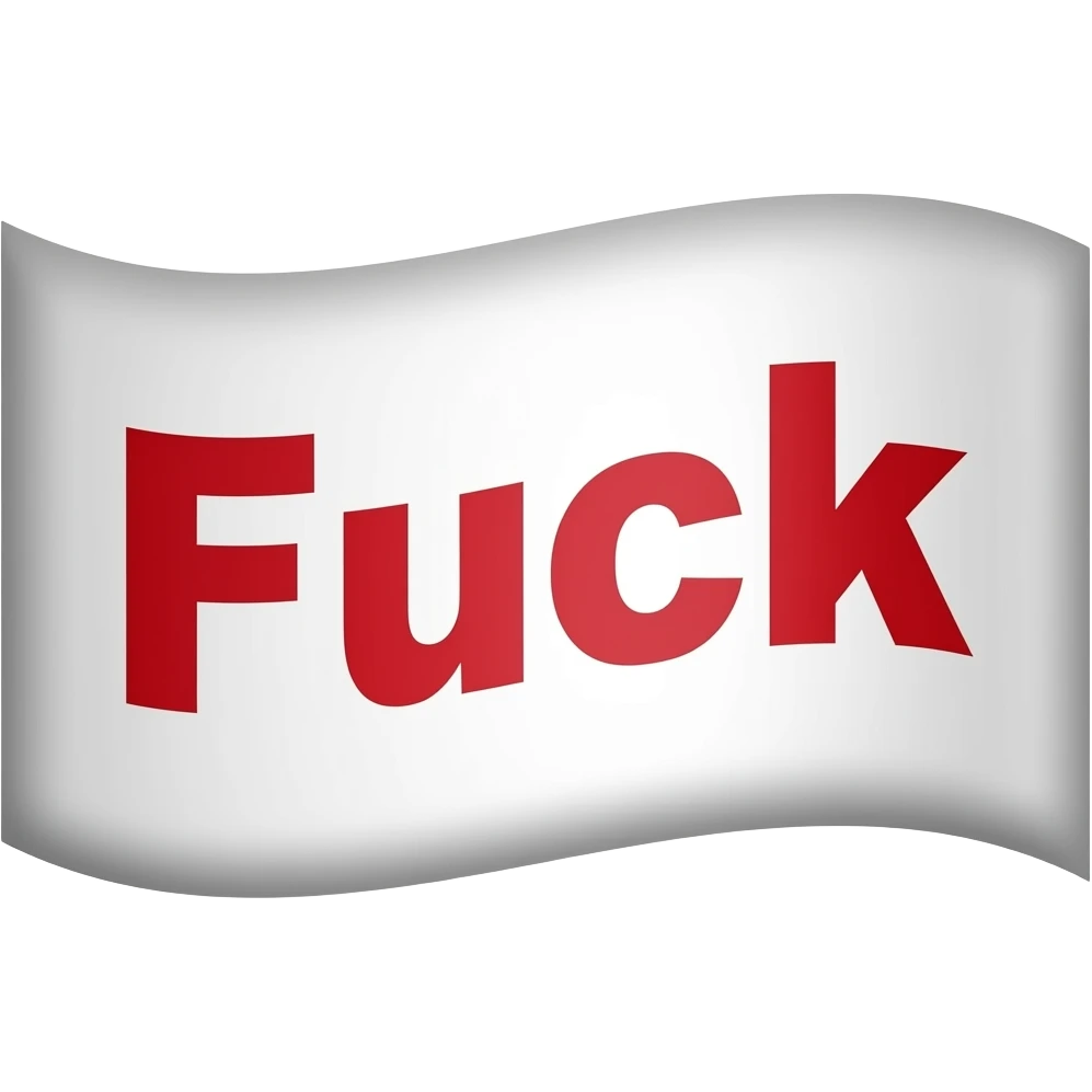 Flag of Fuck emoji