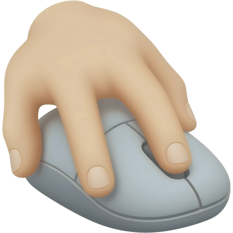 hand click emoji