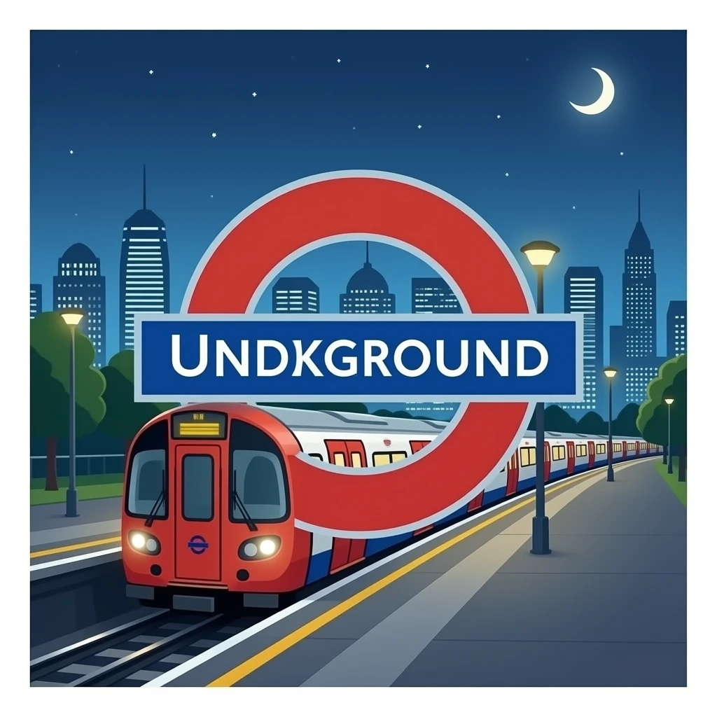 London Underground  transport system emoji