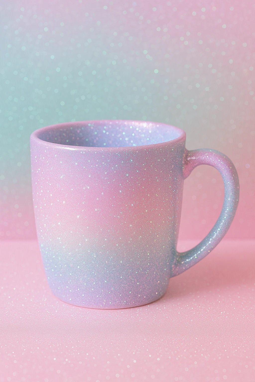 sparkly pastel mug emoji