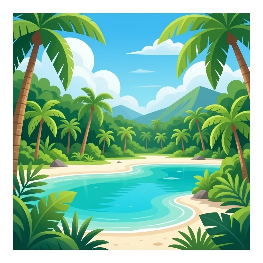 new island discovered emoji