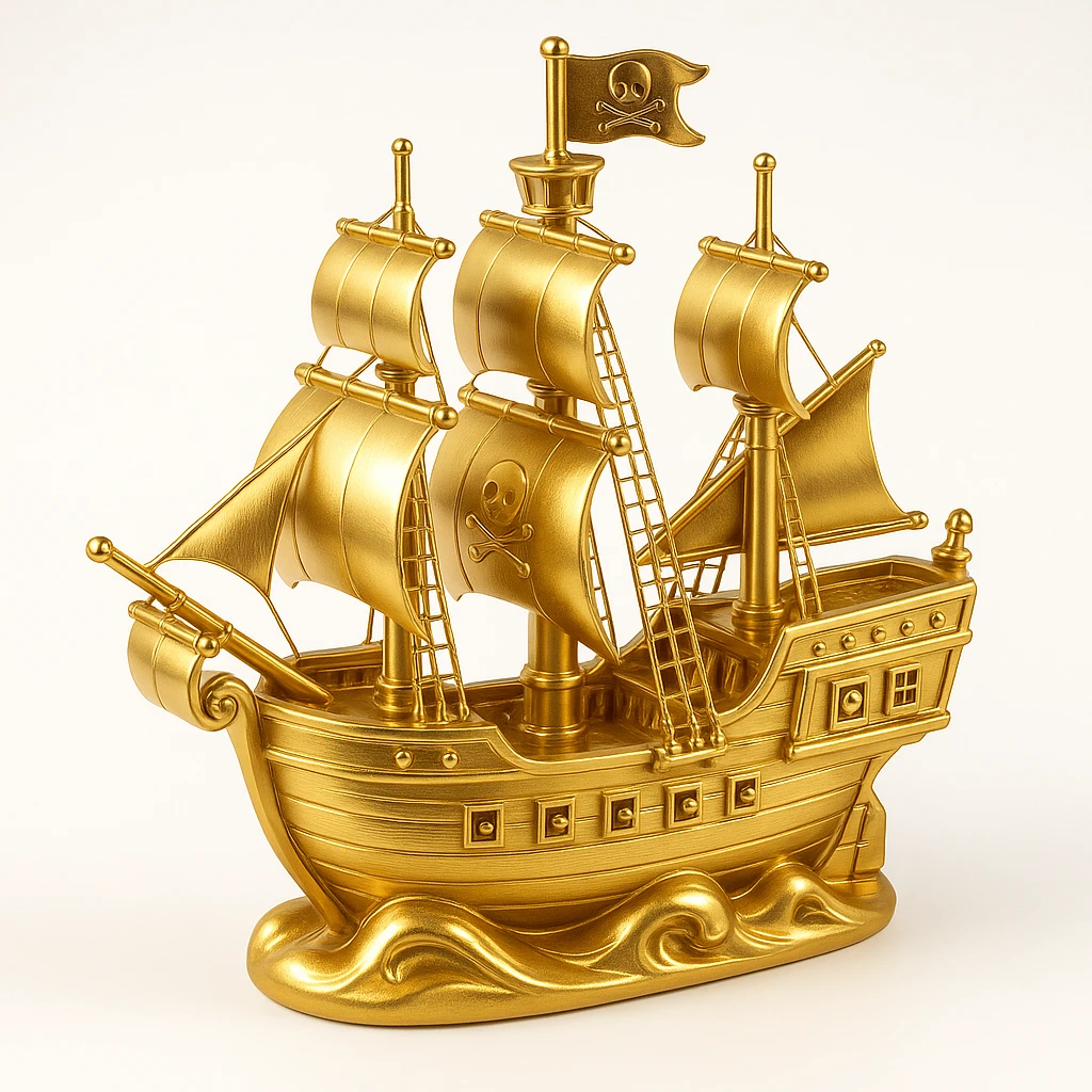 pirate ship emoji