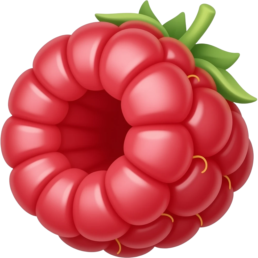 Raspberry emoji