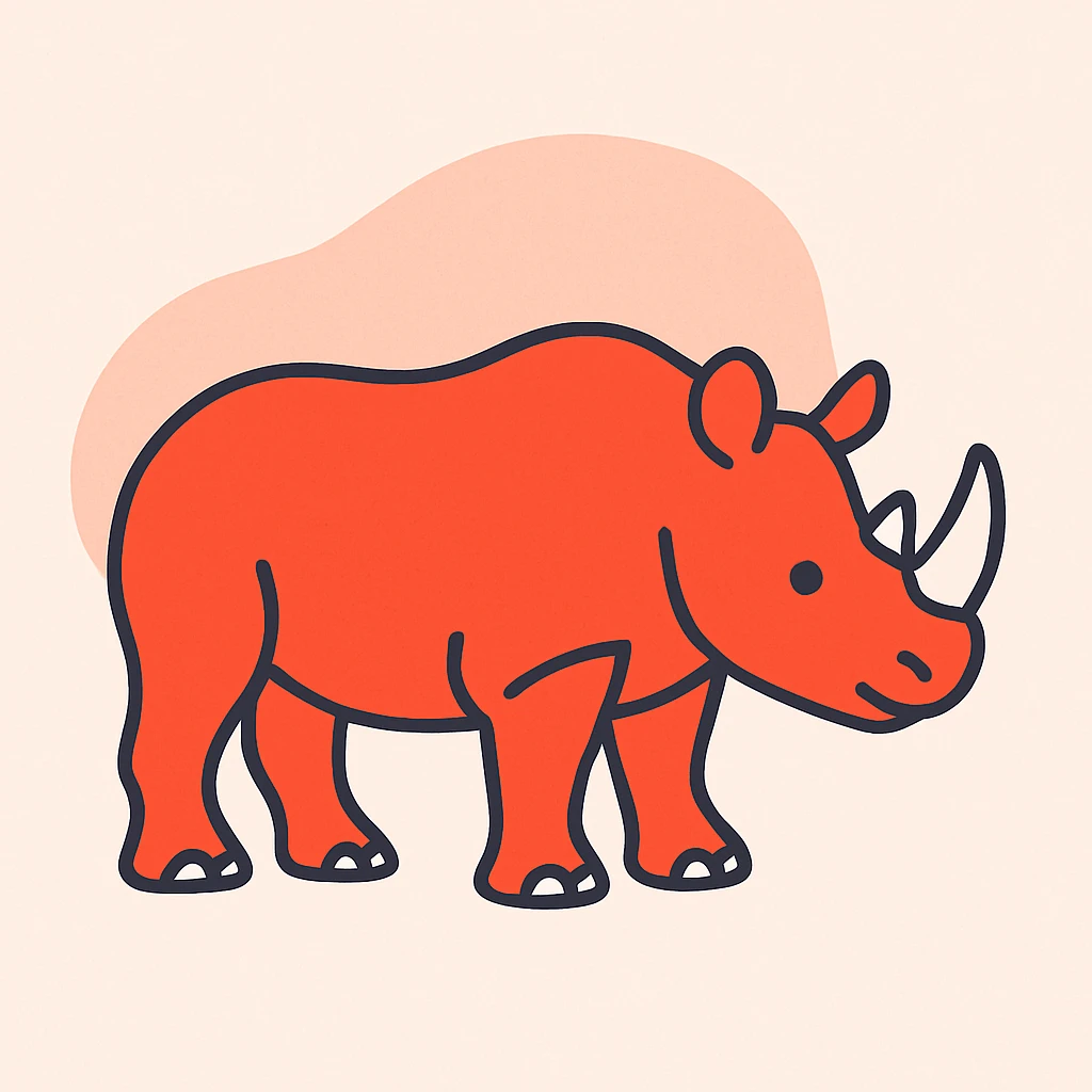 Rhino emoji