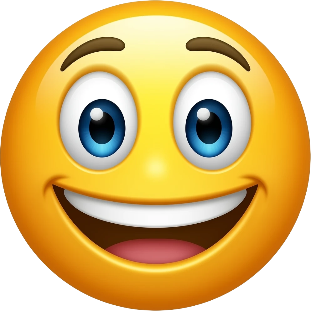 A version of the hearts for eyes smiley emoji,but the hearts are Claude Logos emoji