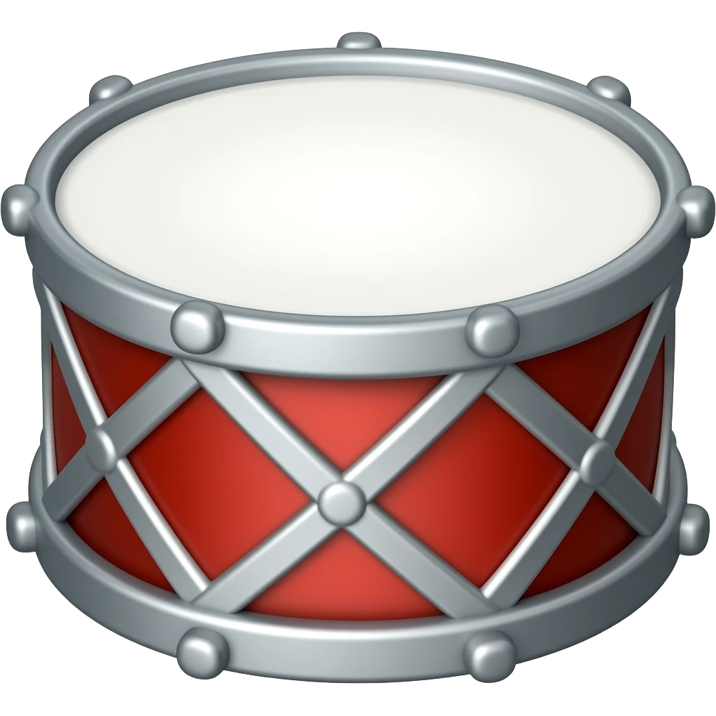 toy drum emoji