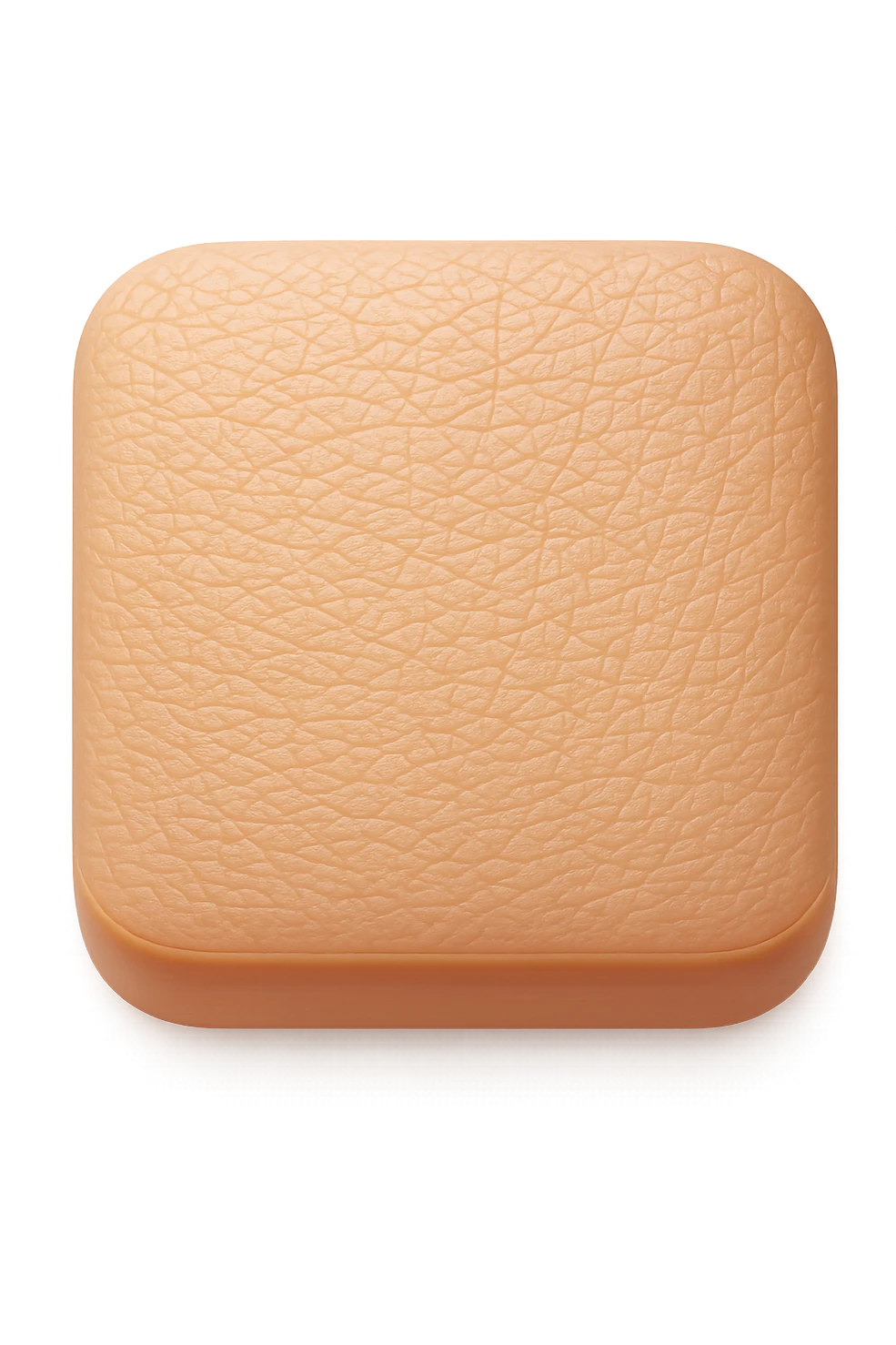 emoji stile iphone di porzione di epidermide umana, iperrealistica 4k emoji