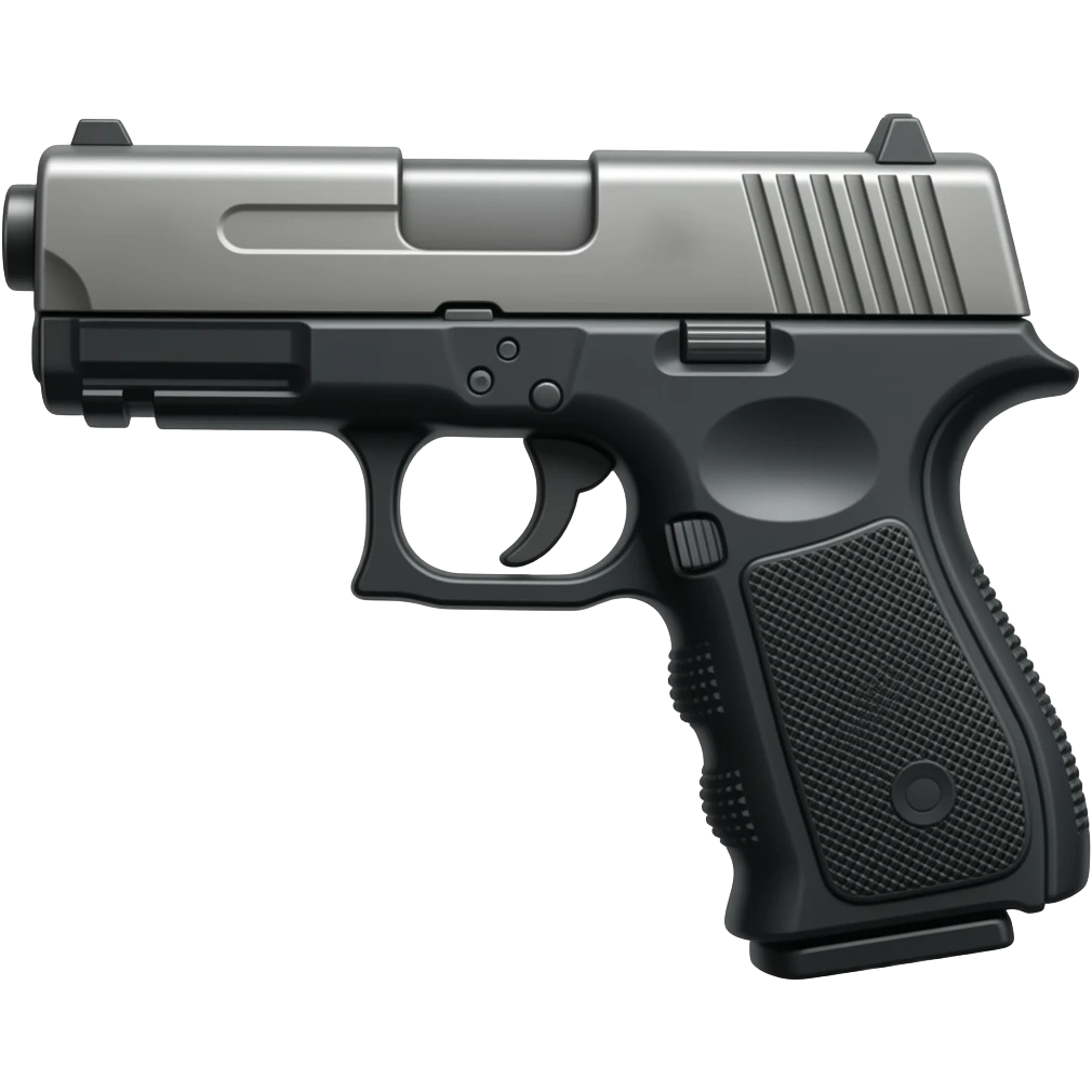 A gamer with a Glock emoji