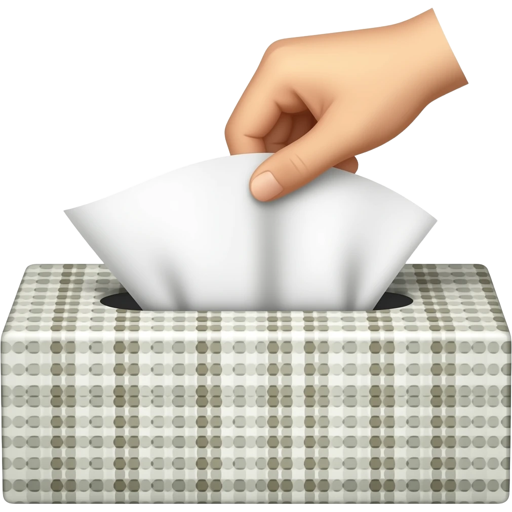 从抽纸中抽出一张纸 emoji