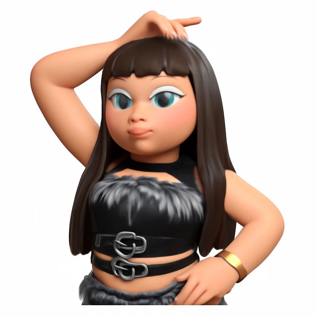 Convert the uploaded image into a 3D Apple-style emoji — preserve the key shapes, colors, and overall composition of the original image. Simplify the forms into clean, rounded cartoon-style elements while keeping the subject recognizable. Apply glossy textures, soft lighting, smooth shading, and render everything in Apple emoji style on a clean white background emoji