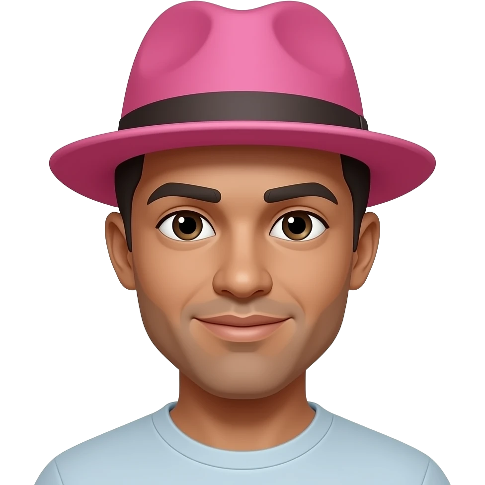 Quiero una foto mía con un chaco rosado en la cabesa emoji