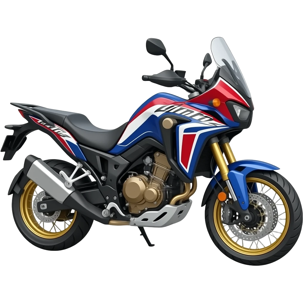 Honda transalp 750 2024 tricolor emoji
