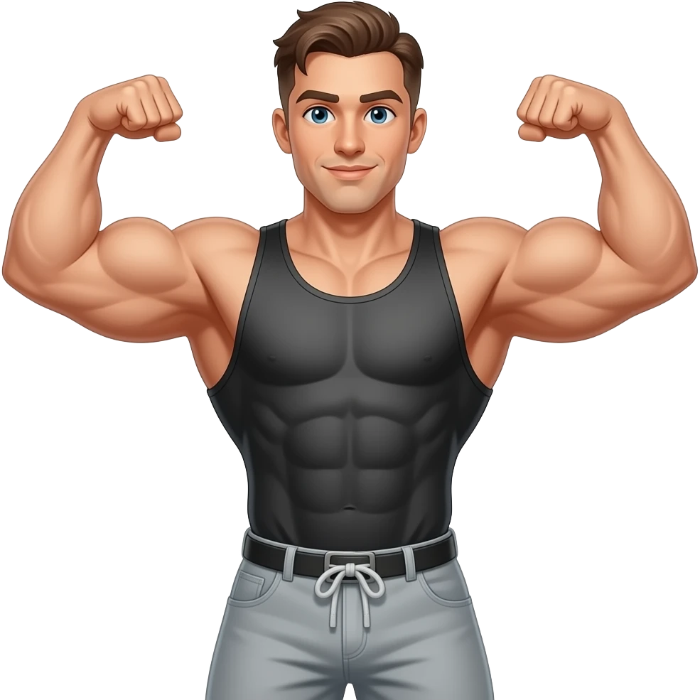 bodybuilders emoji