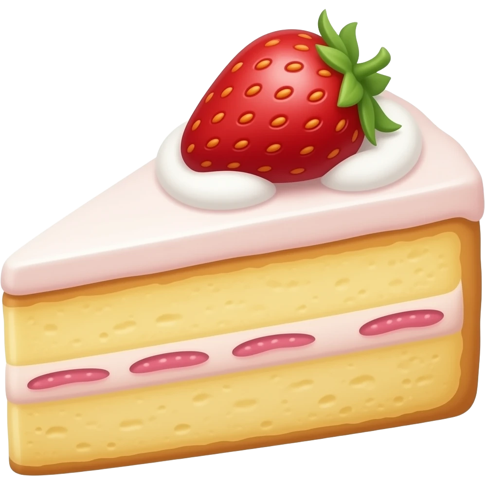strawberry cake emoji