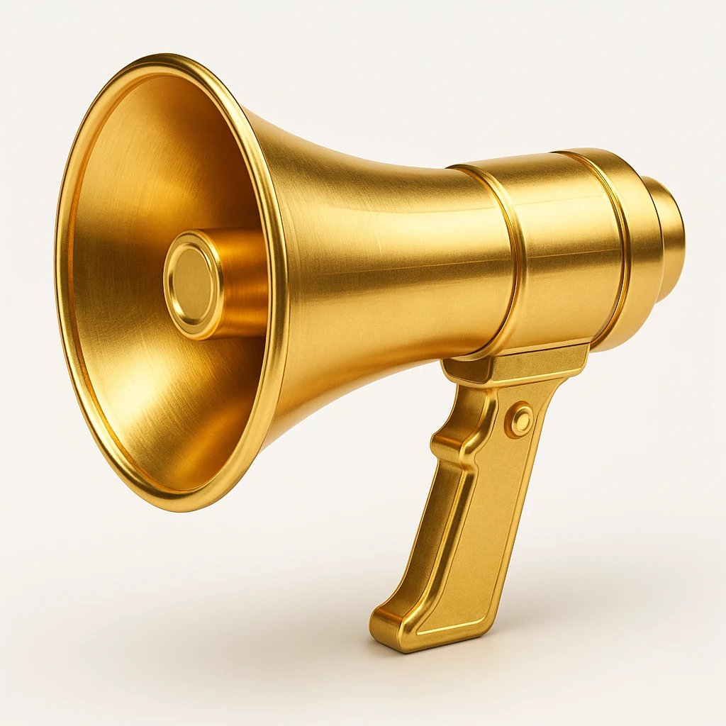 megaphone emoji