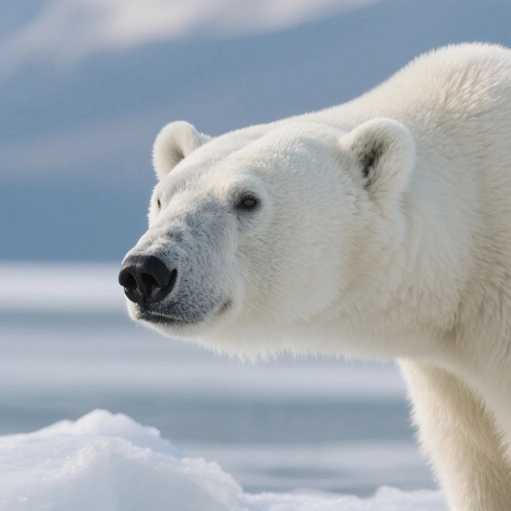 Polar bear emoji