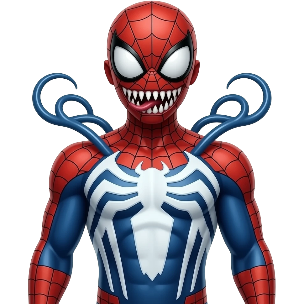 Spider-Man symbiote emoji