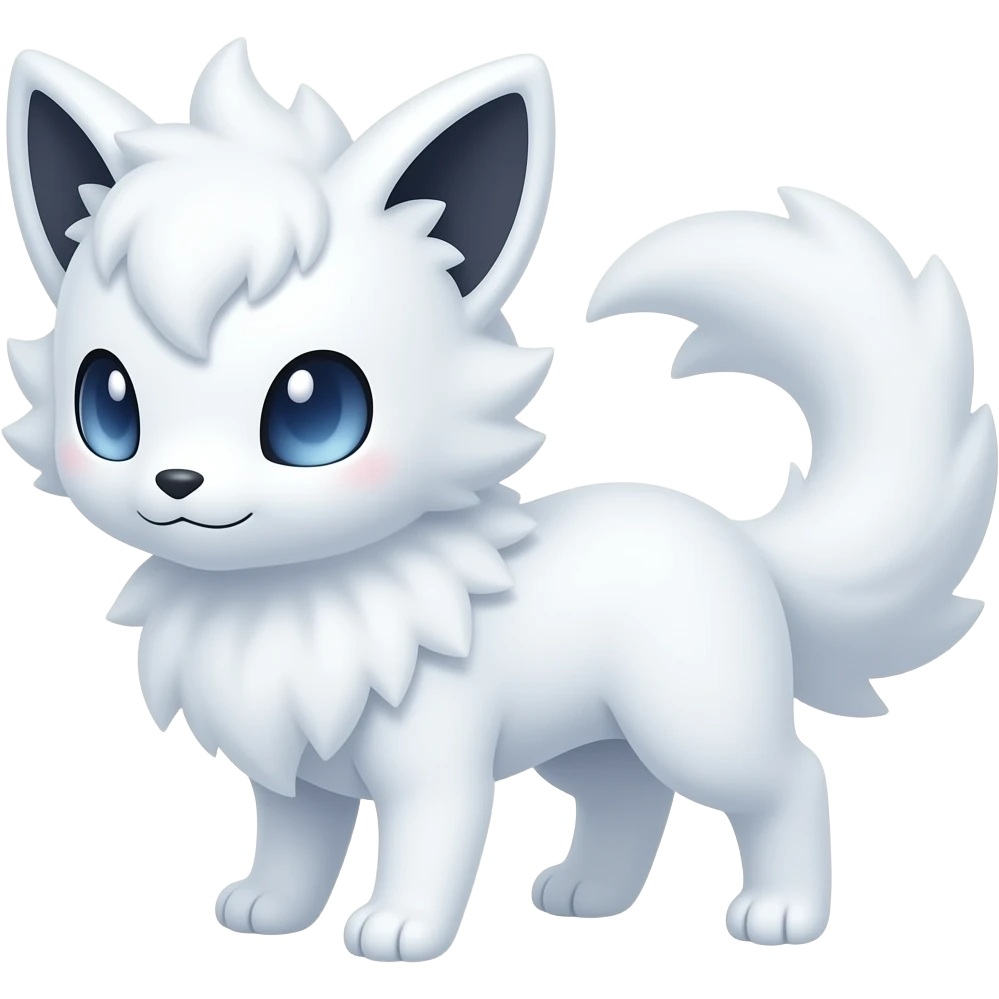 Shiny melanistic furry fluffy pastel white bright Meloetta-Giratina-Noibat-Pokémon-Fakémon-fusion-hybrid-creature emoji