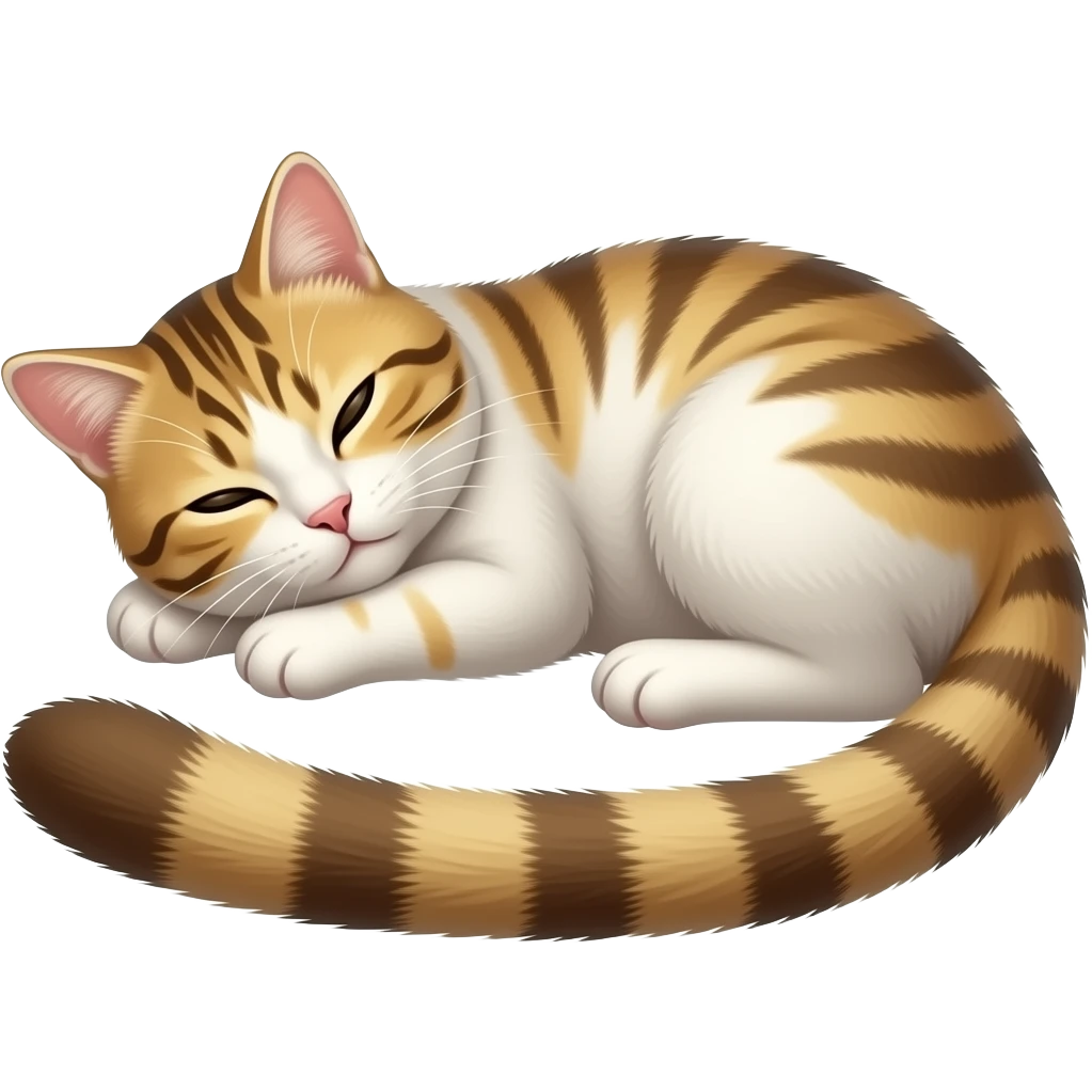 super cat sleep emoji