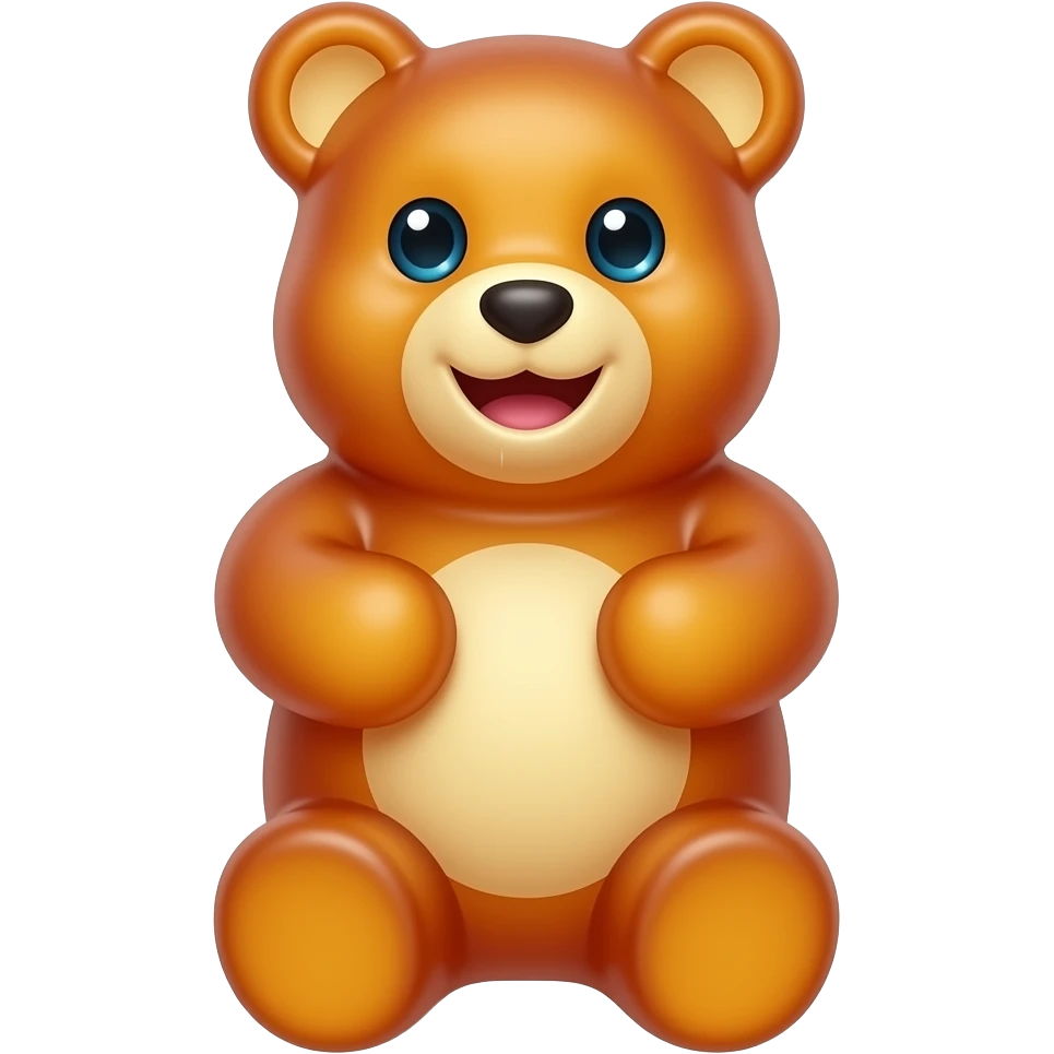 energetic gummy bear emoji full body emoji