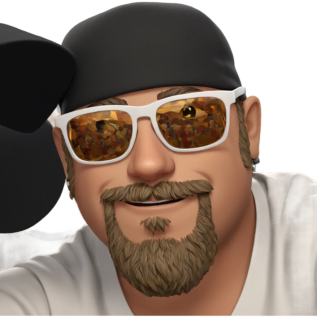 stylish boy with facial hair emoji