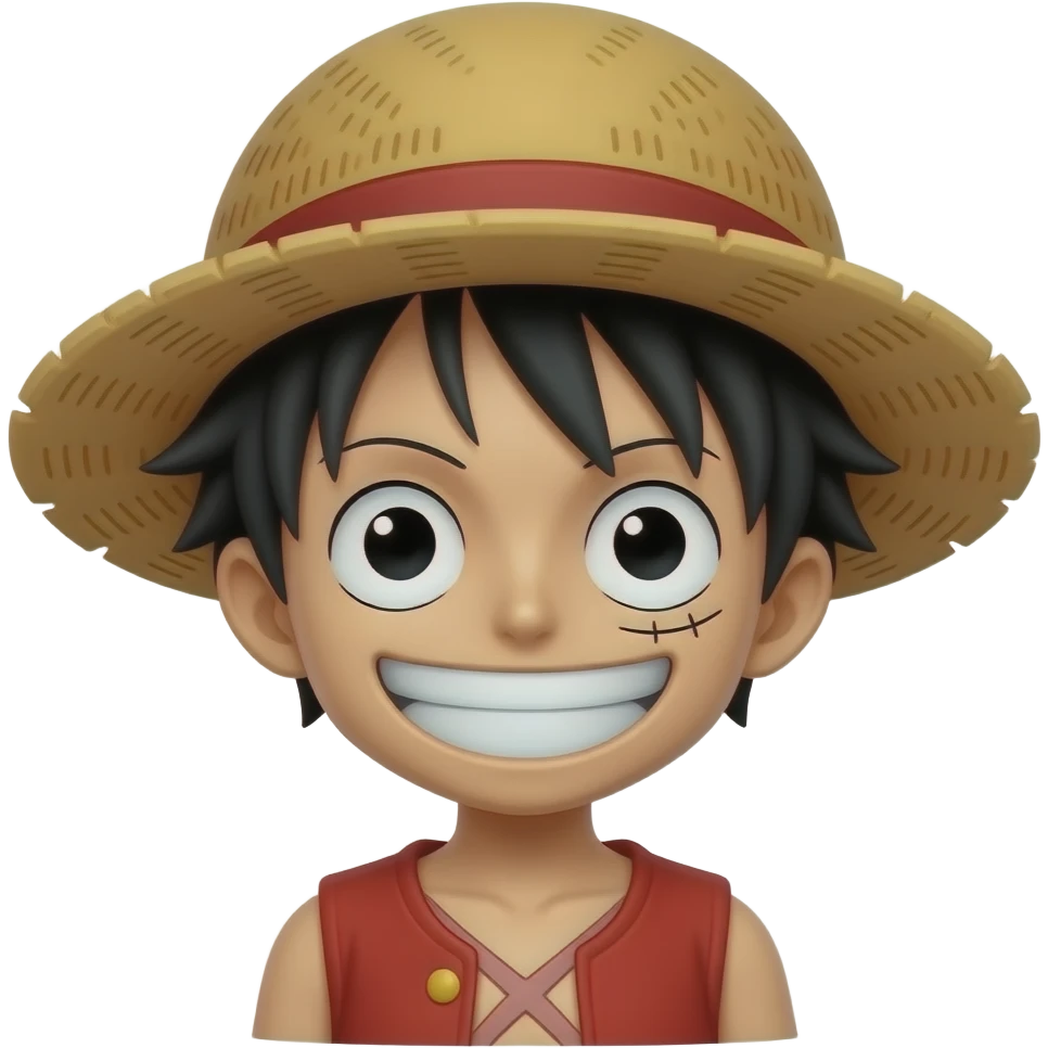 Luffy emoji