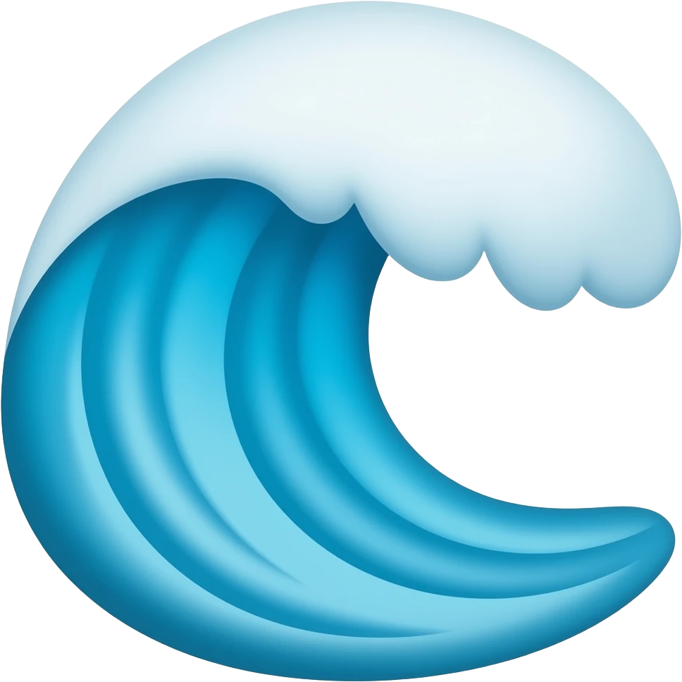 quiero un emoticono que represente el mar emoji