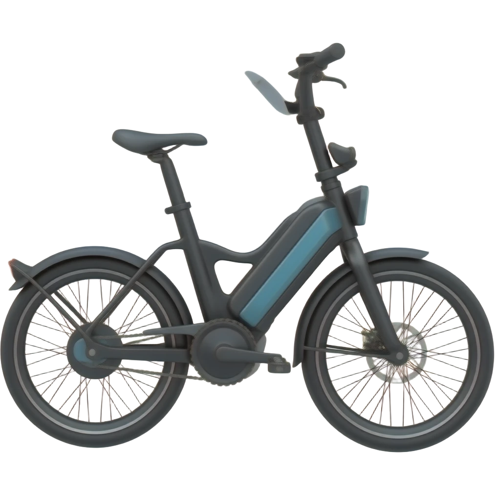 Electric bike emoji